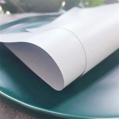 Tarpaulin PVC putih